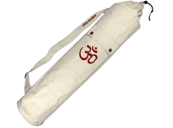 CHIN MUDRA - WHITE YOGA MAT BAG
