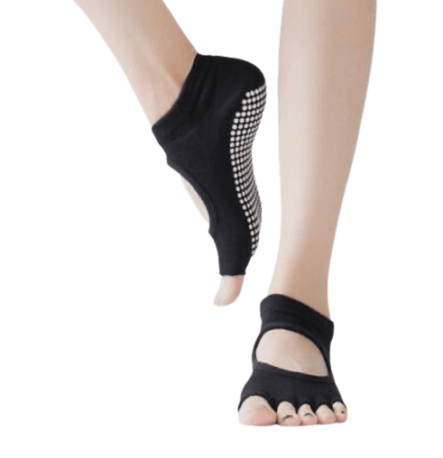 Black Yoga Socks